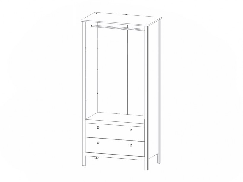 Шкаф "Helga" szf2d2s/90