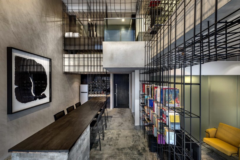 Стиль лофт в общественном интерьере