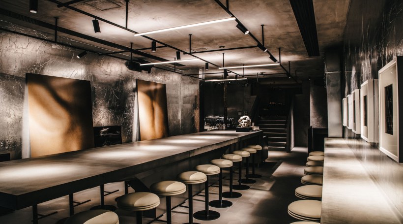 Бар в стиле андеграунд