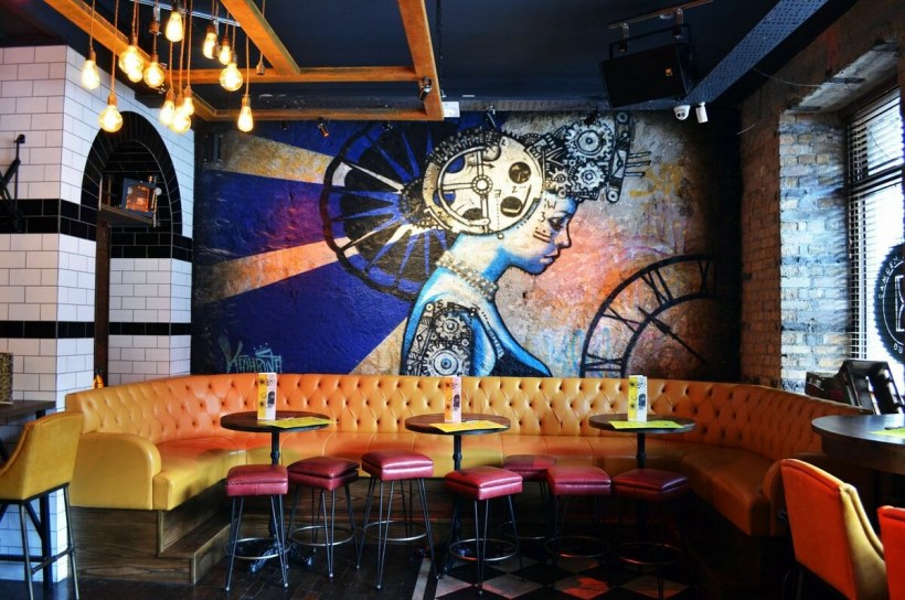 Интерьер фотостудии лофт