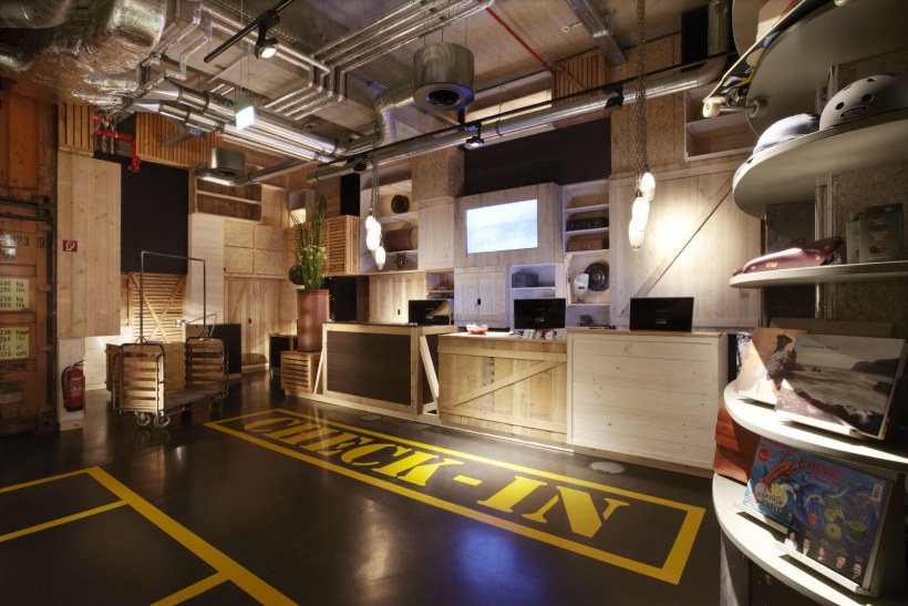 Туалет в стиле андеграунд