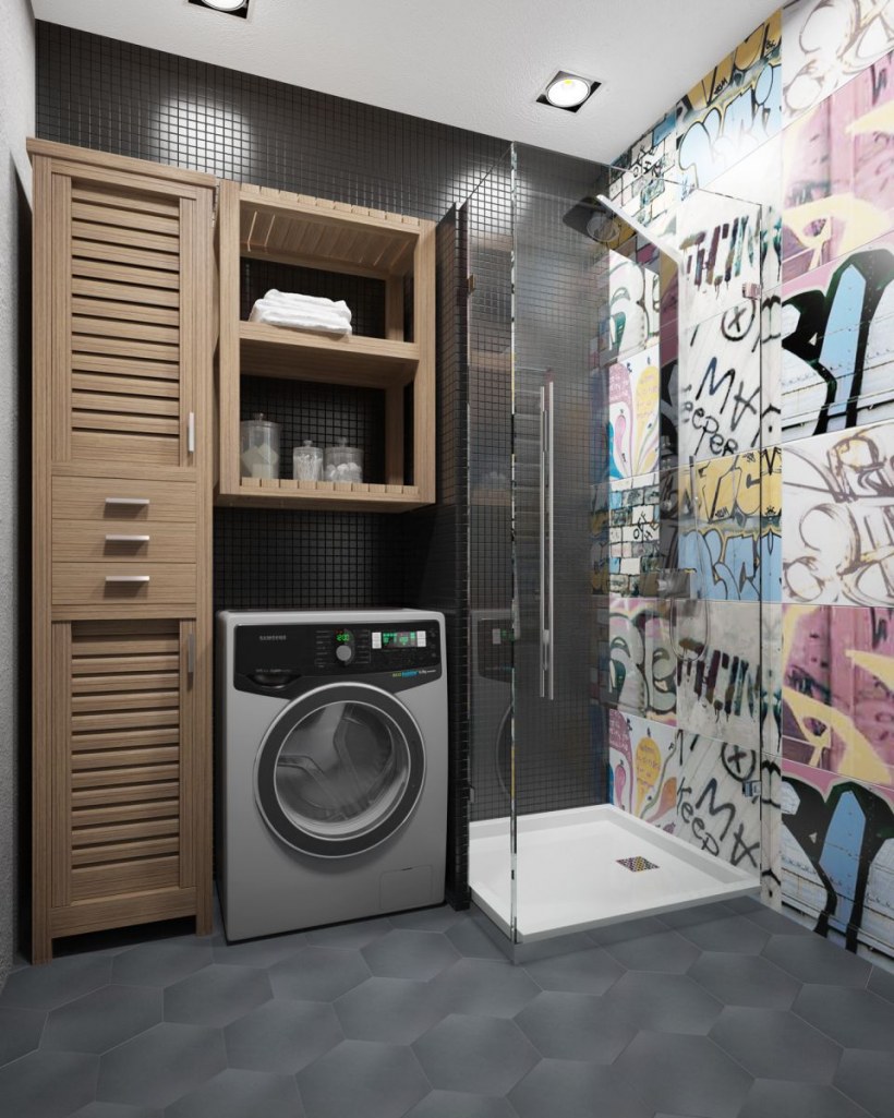 Андеграунд интерьер выставки