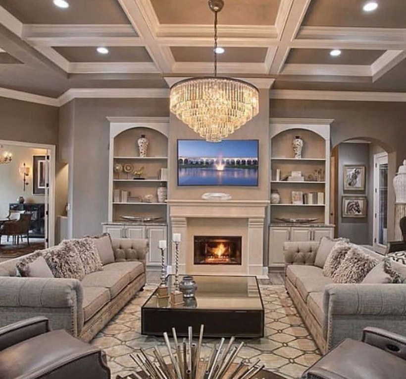 Интерьер дома интеллигента