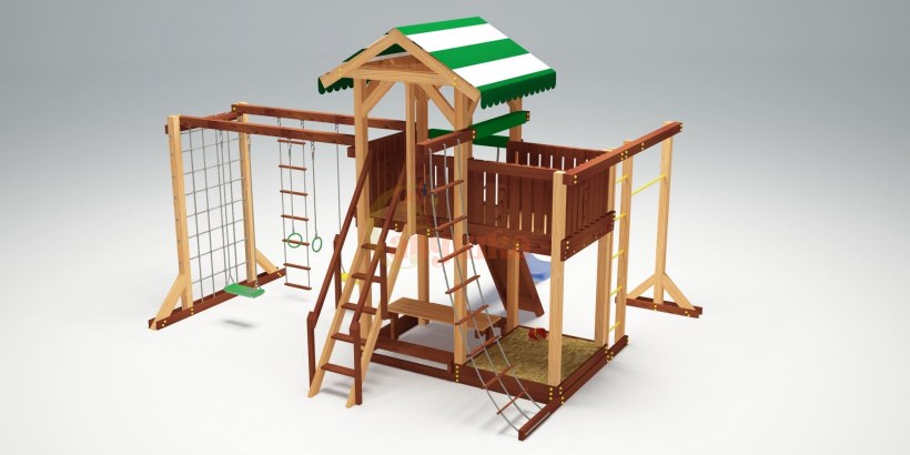 Детская игровая площадка Савушка 4 сезона - 10