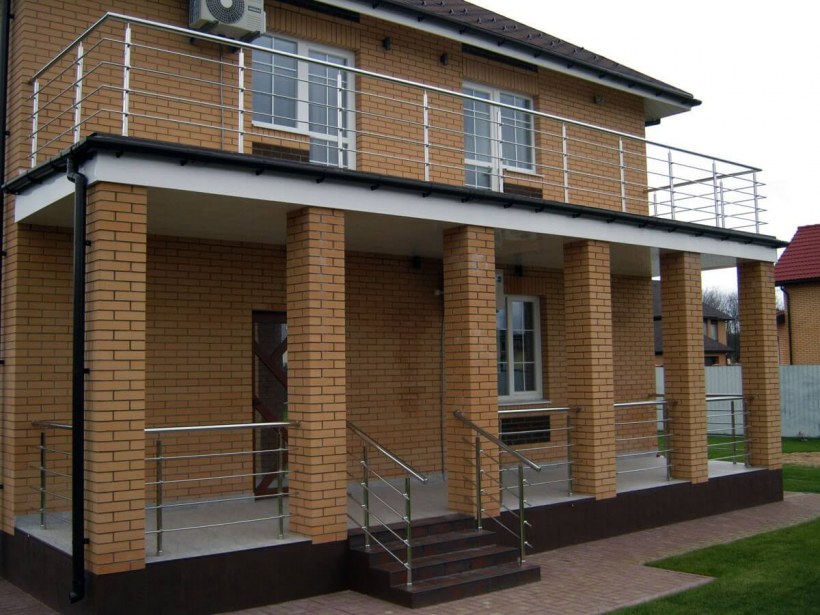 Навесы пристроенные к дому