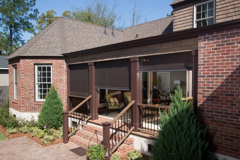 Входная группа с террасой