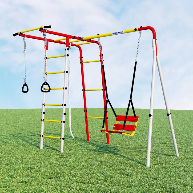 Детский спортивный комплекс для дачи romana Лесная Поляна - 3