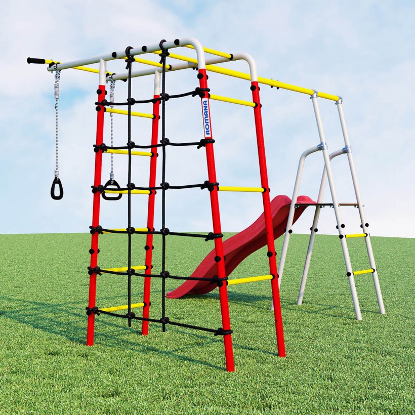 Детский дачный комплекс romana r 103.07.04 "богатырь"