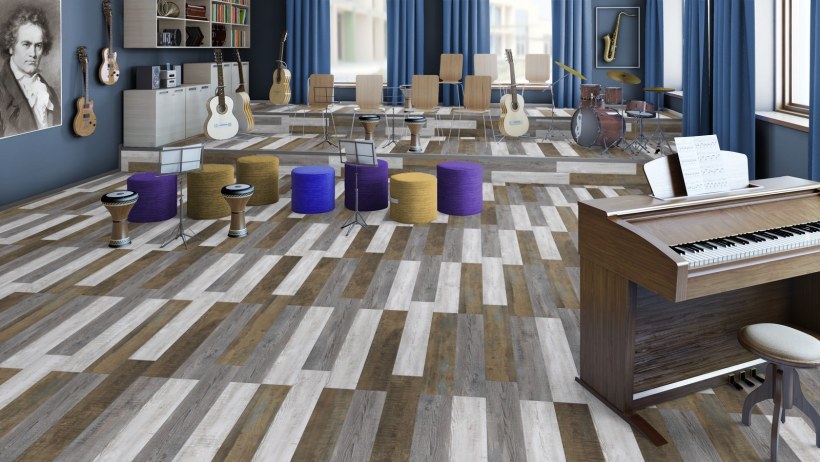 Виниловая плитка "Tarkett" Blues Stafford