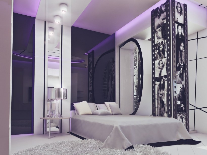 Модная комната для девушки