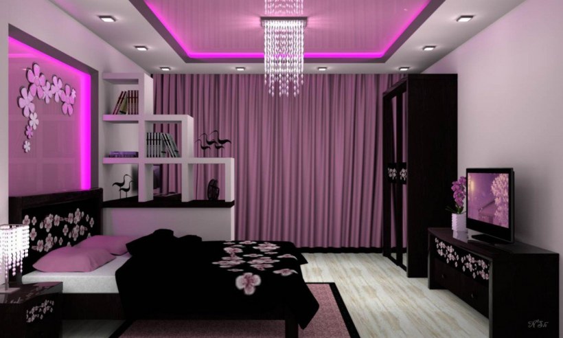 Интерьер комнаты для женщины