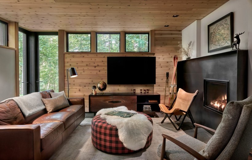 Для комнаты стены отдыха современная