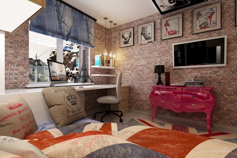 Спальня лофт Шик Индастриал