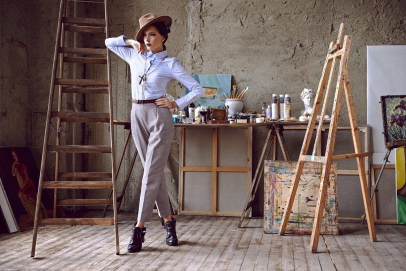 Спальня 15 кв в стиле лофт