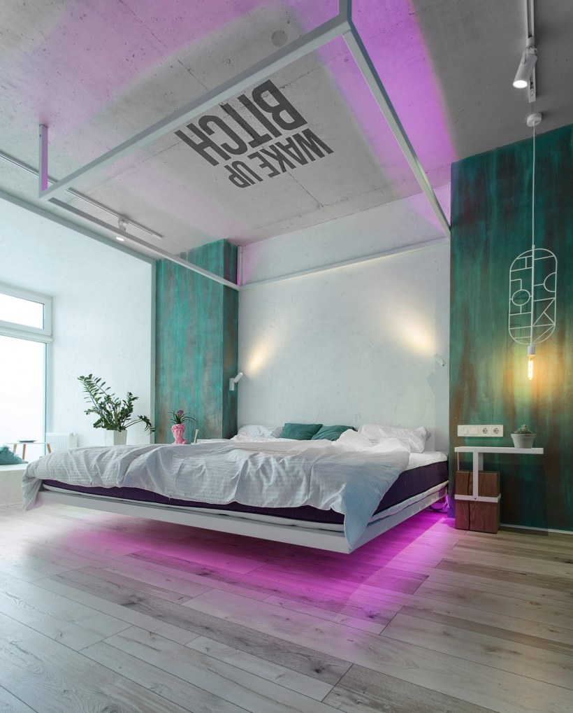 Спальня для мальчика в стиле лофт