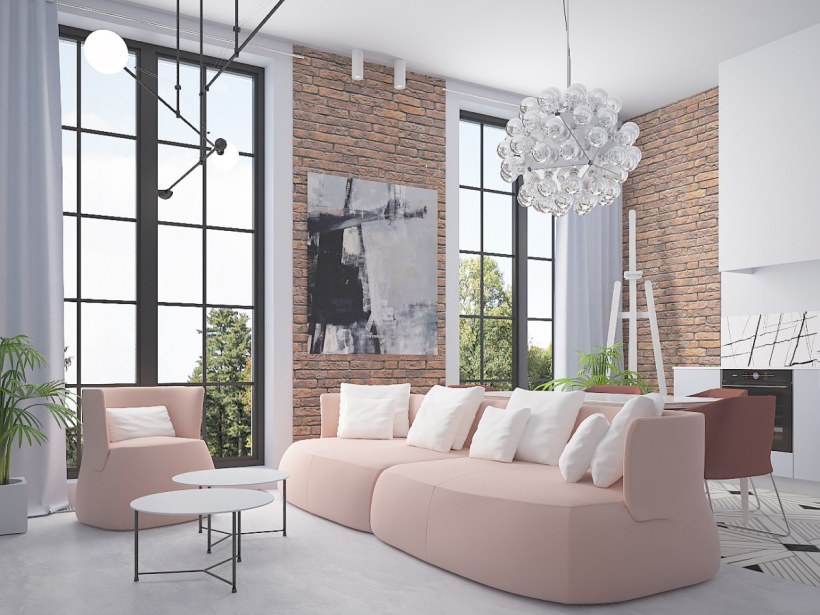 Комната для подростка в стиле лофт