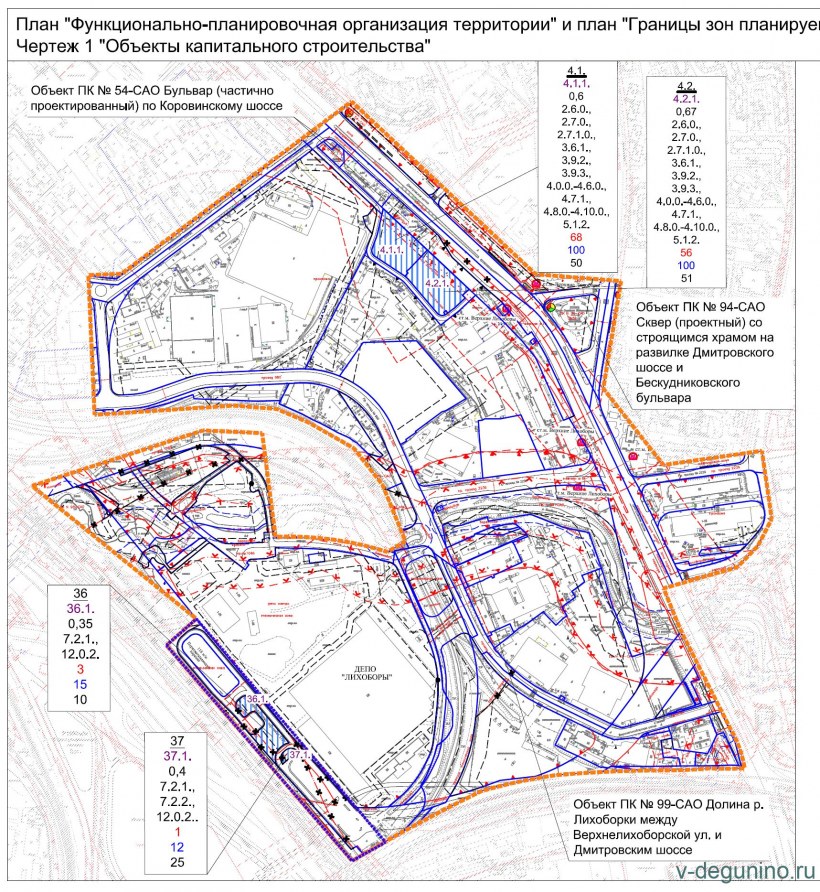 ТПУ Верхние Лихоборы проект планировки