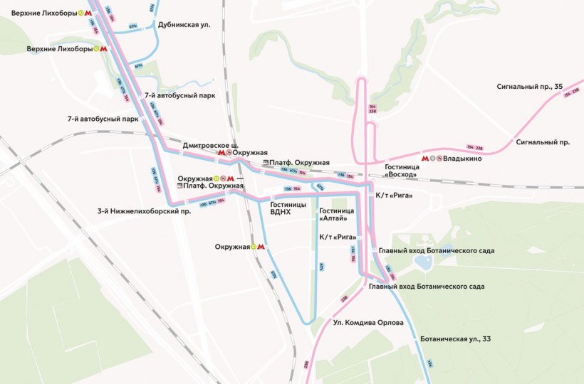 Автобус 154 Окружная