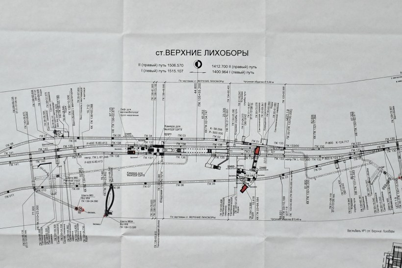 ТПУ Нижегородская схема тоннелей