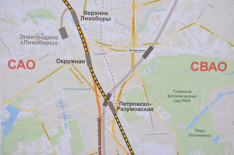 Проект ТПУ Петровско-Разумовская схема