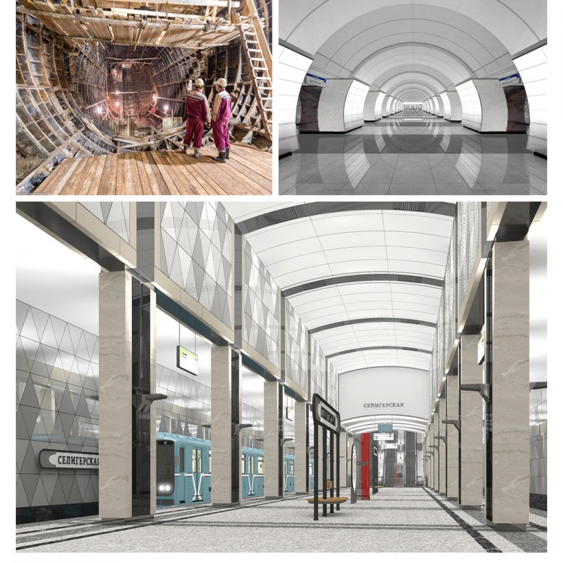 Стройка на Дмитровском шоссе Петровско-Разумовская