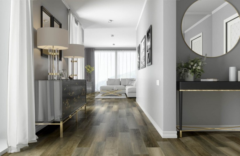 Кварцевый ламинат Fargo DL 1603 дуб Кантри