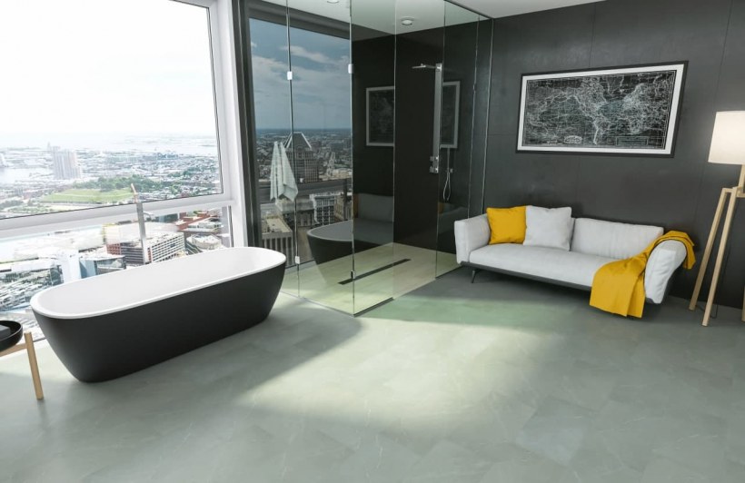 Кварцевый ламинат Fargo Stone фисташковый базальт JC 11015-1