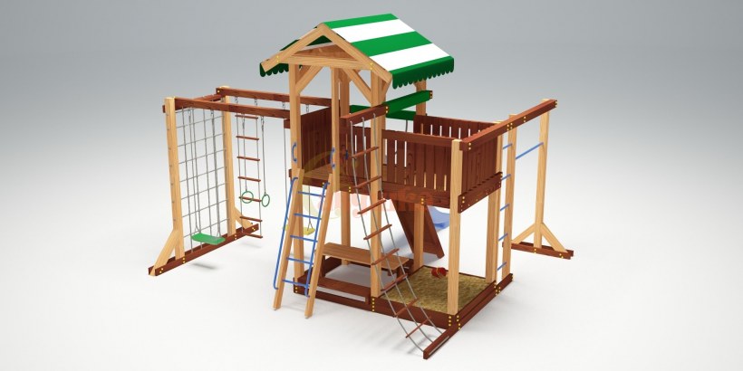 Детская игровая площадка Савушка 4 сезона - 10