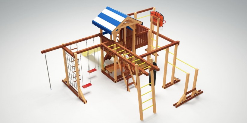 Детская площадка Савушка семейная "4 сезона" - 10
