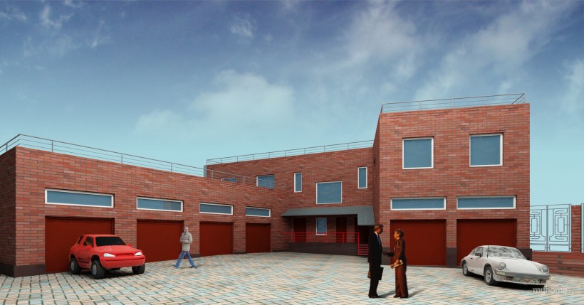 Проект двухэтажной автомойки