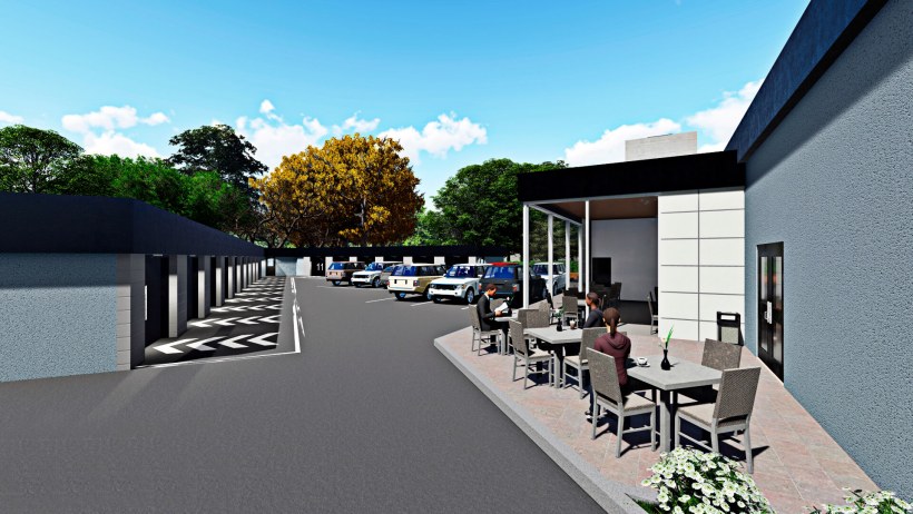 Автосервис проект здания