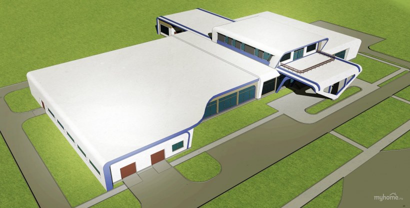 Автомойка 2х этажный