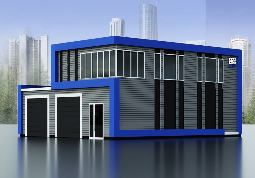 Автоцентр интерьер