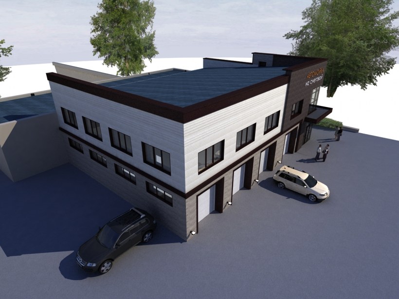 Быстровозводимые здания автосервис