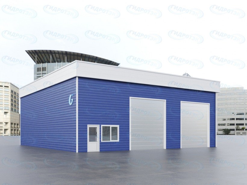 Освещение автомойки типовой проект