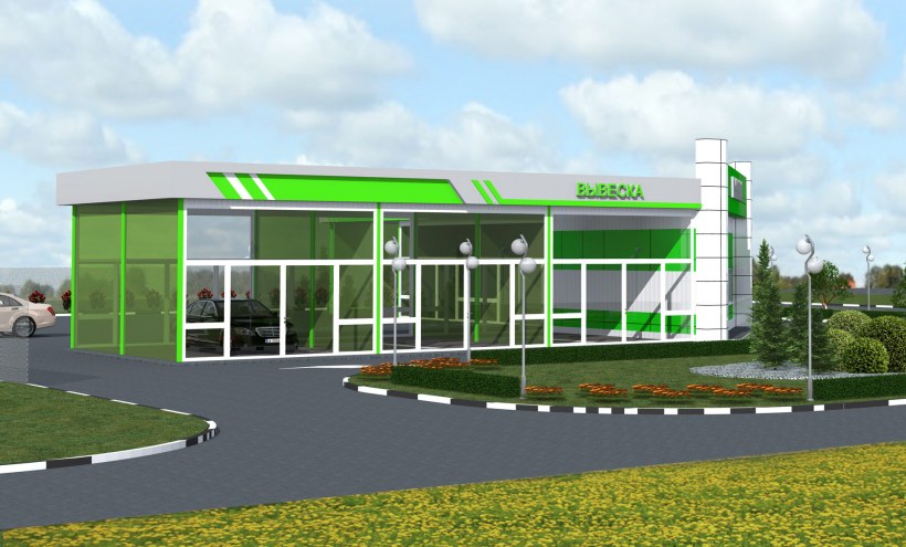 Освещение в малярном цехе