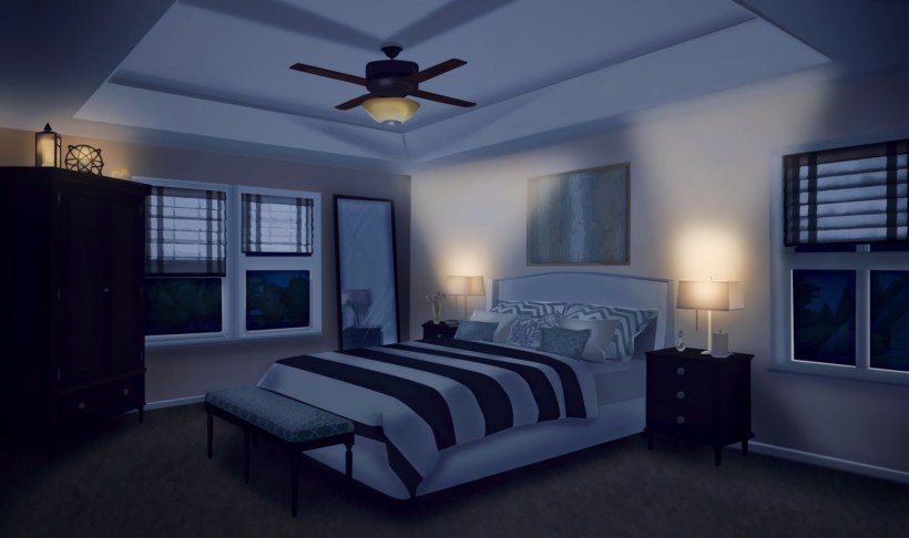 Спальня Эстетика аниме