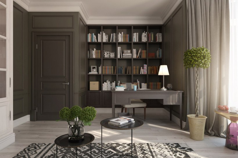 Кабинет современная классика