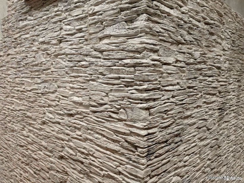 Сланец тонкослойный белая скала