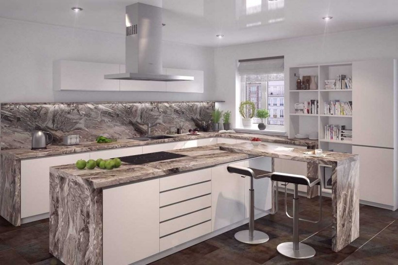 Столешница мрамор Бергамо 7031q