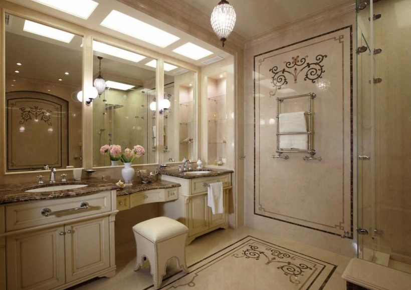 Ванная современная классика