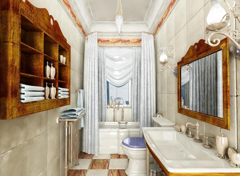 Ванная в космическом стиле