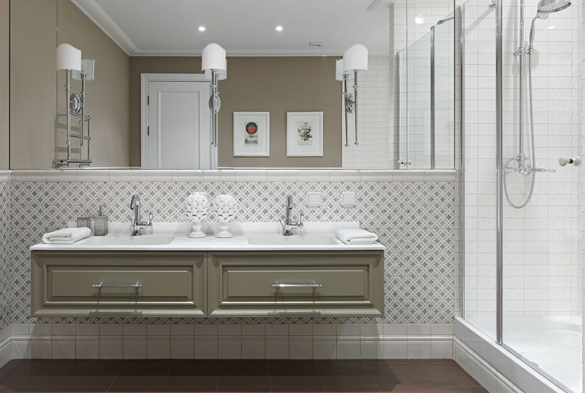 Ванна в стиле Неоклассика 4.1кв.м