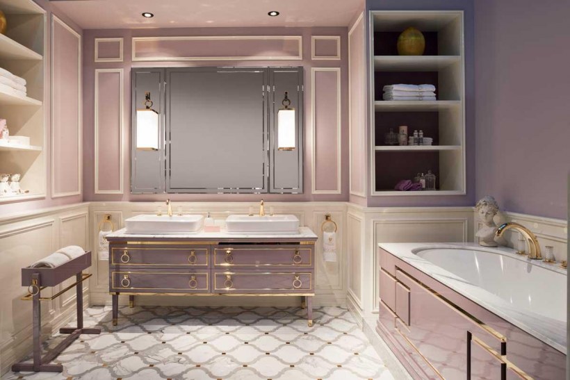 Ванные комнаты в стиле классика