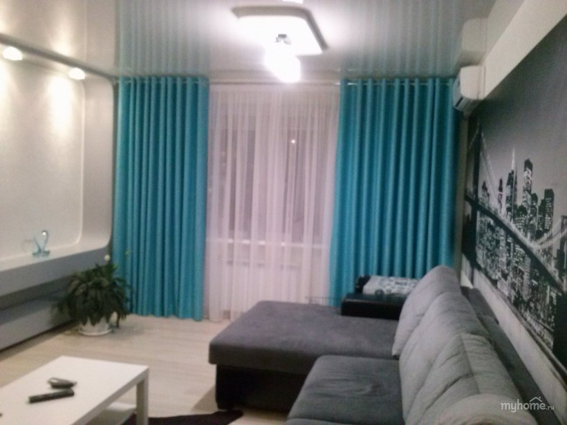 Тюль в гостиную белая