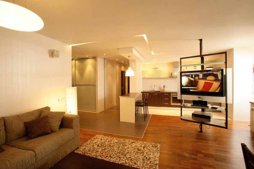 Обстановка квартиры студии