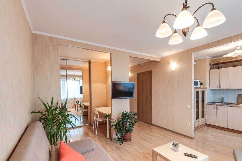 Однокомнатная квартира внутри