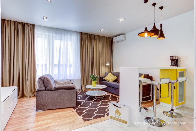 Интерьер квартиры 36 кв.м