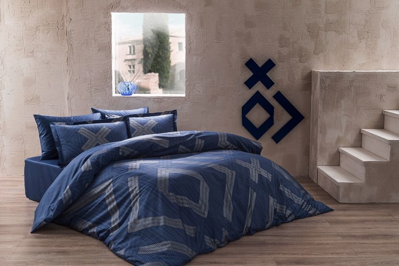 Покрывало на кровать в стиле лофт