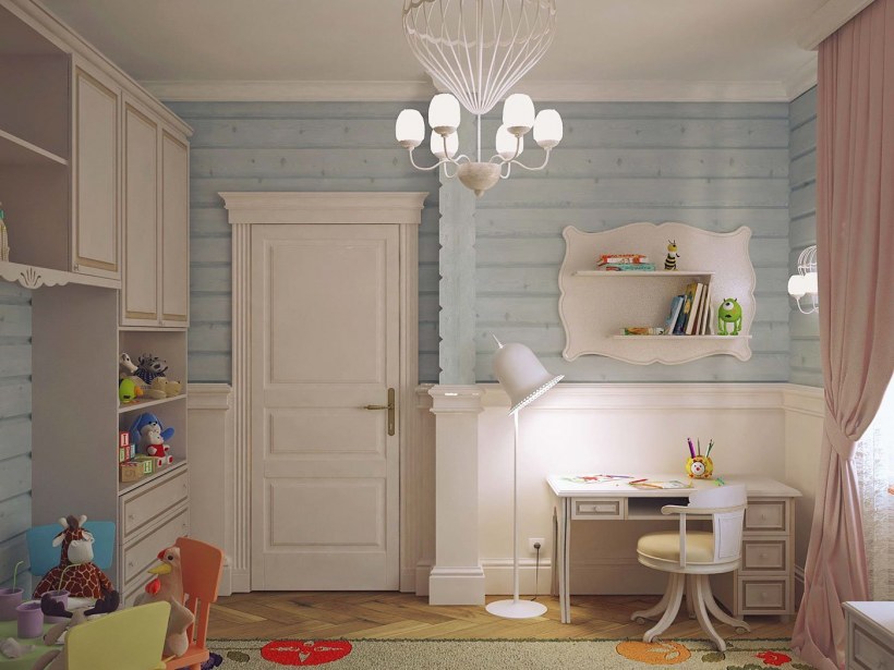 Детская в деревянном доме